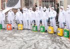 ERZURUM BÜYÜKŞEHİR BELEDİYESİ'NİN DEZENFEKTE TİMLERİ İŞBAŞINDA